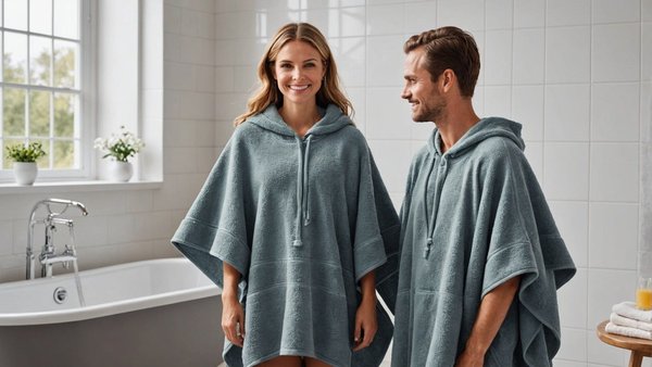Découvrez le poncho de bain idéal pour toute la famille